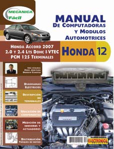 Manual de servicio DCM Honda Accord 2007 2.0 y 2.4lts. Doch I-VTEC