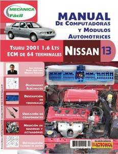 Manual de servicio ECM Nissan Tsuru 2001 1.6 Lts.